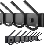 WEBI Coat Rack Wall Mounted, 8 Coat Hooks by WEBI
