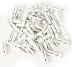 Mini Photo Clips, 1.4 Inch Small Wooden Clothespins - Image 8