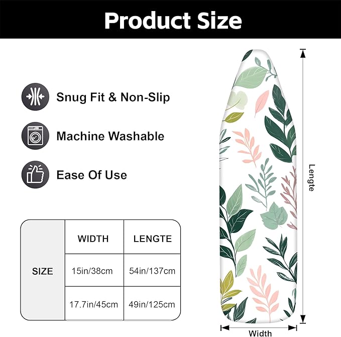 Ironing Board Cover, Standard Size Iron Board Covers - Image 3
