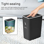 XPIY Trash Can with Lid, 2 Pack 4 Gallons/15 Liters Garbage Can with Press Top - Image 4