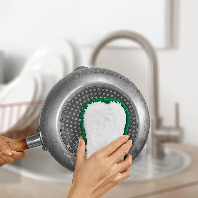Kitchen Dish Sponge Scrubber Non Scratch, Dishcloth No Odor Reusable Washable - Image 6
