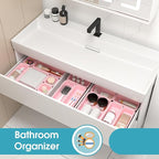 16 PCS Drawer Organizer Set, 4 Size Makeup Drawer Divider Organizer - Image 7