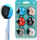 Helmet Toothbrush Covers Caps, Toothbrush Head Protector by Frekare