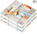 DIMJ Drawer Organizer Clothes, 28 Pack Dresser Organizer, Foldable Closet by DiMJ