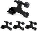 4 Pack Hinge Pin Black Door Stopper, Adjustable Heavy Duty Hinge Pin Door Stop by SUNTAI
