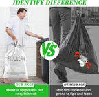 Trash Bags 13 Gallon Tall Kitchen Drawstring Garbage Bags, Fit 13 Gal Bins - Image 4