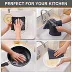 Kitinjoy 100% Cotton Waffle Weave Kitchen Hand Towels - Image 4