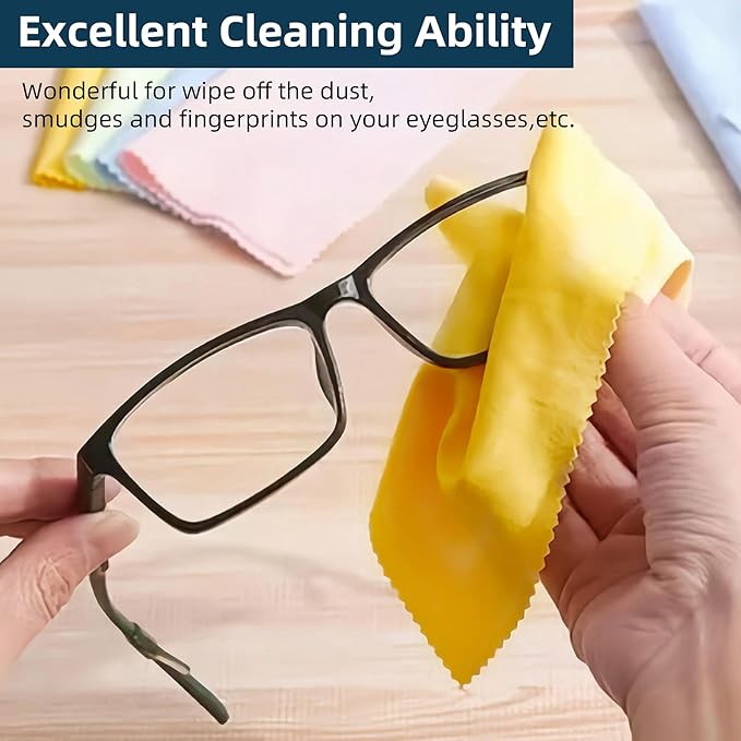 AIMI Assorted Colors Microfiber Cleaning Cloths - Image 2