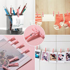 60PCS Baby Shower Clothespin Games Girl Plastic Mini Clothes Pins 1.4 inch - Image 5