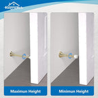 HOMOTEK 4 Pack Telescoping Spring Door Stoppers, Extended from 3-1/8 to 4-1/4 - Image 5