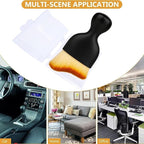 3PCS Car Interior Cleaning Tool, Car Cleaning Brush Interior Dust Collectors - Image 4