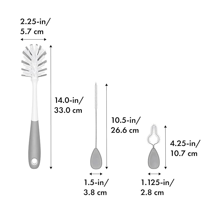 OXO Tot Water Bottle and Straw Cup Cleaning Set Brush Set - Image 2