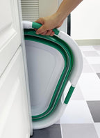 SAMMART 40L Set of 2 Collapsible Plastic Laundry Hamper - Image 5