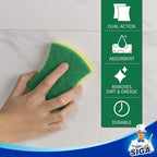 MR.SIGA Heavy Duty Cellulose Scrub Sponge, Dual-Sided Dishwashing Sponge - Image 7