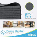 AIDEA Microfiber Cleaning Cloth-50PK, Soft Microfiber Towels - Image 2