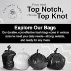 45 Gallon Garbage Trash Bag 40X46" 1.5 Mil Black 100 Count Can Liner Bulk 40 - Image 8