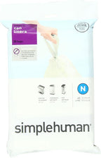 simplehuman Custom Fit Trash Can Liner N, 45 Liters / 12 Gallons by Simplehuman