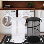 BATTOO 2 Pack Large Collapsible Laundry Basket - Image 7