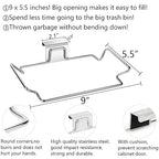 Large Stainless Steel Trash Bag Holder - Image 3