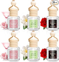 6 Pack Car Air Freshener, Long Lasting Natural Essential Oil Fragrance Diffuser by Unknown
