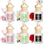 6 Pack Car Air Freshener, Long Lasting Natural Essential Oil Fragrance Diffuser by Unknown