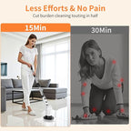 Electric Spin Scrubber for Cleaning Bathroom, Cordless Power Shower Scrubber - Image 3