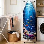 Nuxovilar Ironing Board Cover Needle Cotton 15x54 Inches | Ironing Board Cover - Image 2
