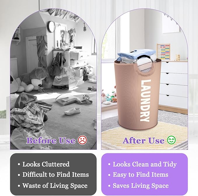 125L Extra Large Laundry Basket - Image 7