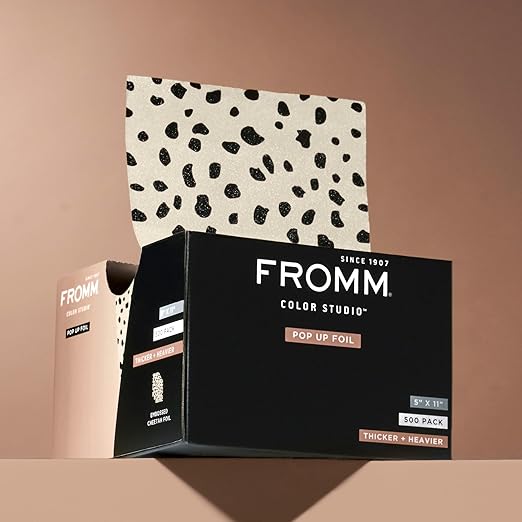 Fromm Embossed Pop Up Foils in Cheetah Print, Foil - Image 3