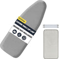 Ironing Board Cover and Pad 18"x49" Extra Thick Natural Cotton, Scorch and by UniSimp