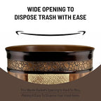 Zahari Home Decorative Trash Can - Image 4