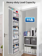 JARLINK Over The Door Organizer Storage, 5 Shelf Hanging Door Organizer - Image 6