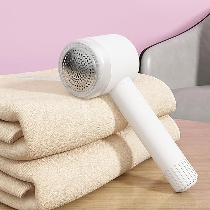 White 6 Piece Fabric Lint Shaver Clothing Hairball Trimmer Fabric Hairball - Image 2
