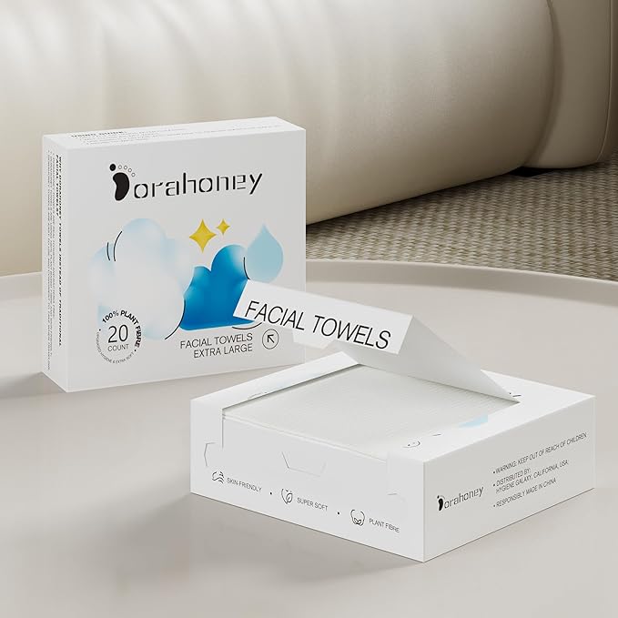 Disposable Face Towels Travel, Ultra Soft Facial Towels - Image 7