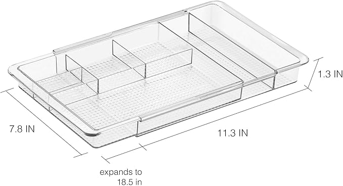iDesign Clarity Expandable Drawer Organizer - Image 8