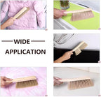 2 Pieces Woooden Dust Brush Hand Broom Bench Brush - Image 4