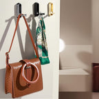 4PCS Folding Coat Hooks, Heavy Duty Wall Hooks Made of Zinc Alloy, Foldable - Image 3