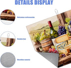Vintage Red Wine Grape Dish Drying Mat - Image 3
