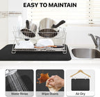 Dish Drying Mat Super Absorbent Dish Drying Mat Coffee Bar Accessories - Image 4