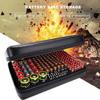 DocSafe Fireproof Battery Organizer Storage Box, Fireproof Waterproof Carrying - Image 3
