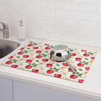 Apple Orchard Wood Grain Dish Drying Mat 18x24 - Image 7