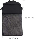 Mesh Clothespin Bag with Drawstring, Hanging Laundry Pin Storage Organizer - Image 2