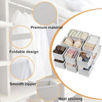 Drawer Organizer Clothes, Foldable Fabric Dresser Organizer Closet Organizers - Image 4