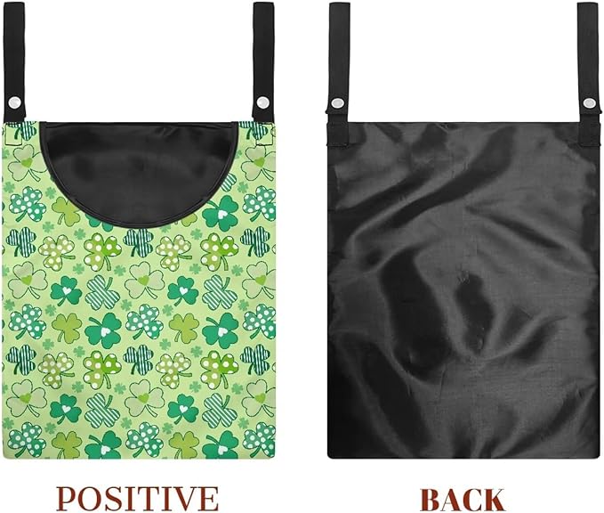 Clothes Pin Hanging Bag with Hanging Rope 14.5 X 12 Inch Clothespin Bag - Image 7
