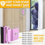 Home Security Door Lock Door Reinforcement Lock Door Locks - Image 2
