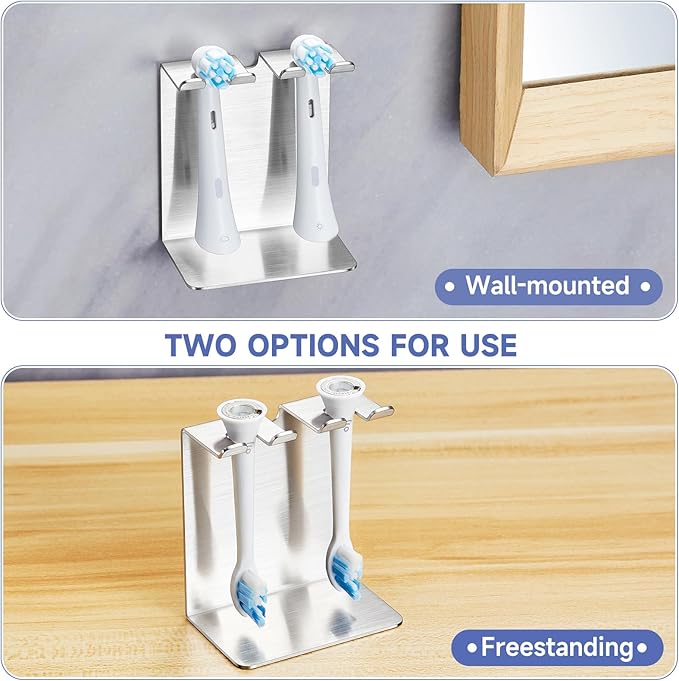 Electric Toothbrush Head Holder, Oukimly Toothbrush Holder Wall Mounted or - Image 5
