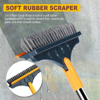 2 in 1 Cleaning Scrub Brush Grout Brush Scrape Floor Scrub Brush - Image 3