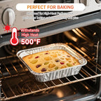 8x8 Aluminum Pans with Clear Lids - Image 8