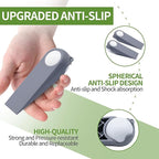 Door Stoppers for Bottom of Door, Rubber Door Stopper Wedges, Door Holders for - Image 4
