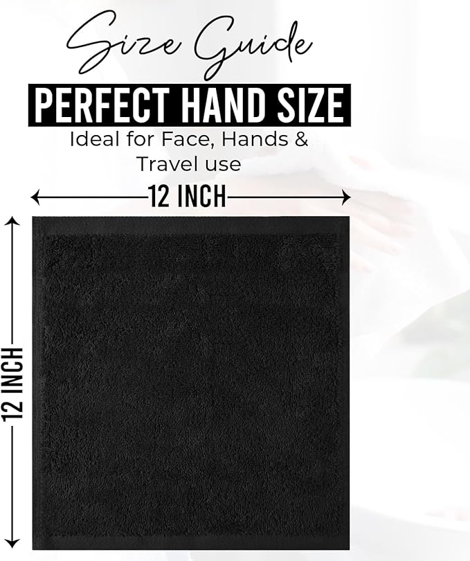 DAN RIVER 24 Pack Wash Cloths for Showering - Image 8